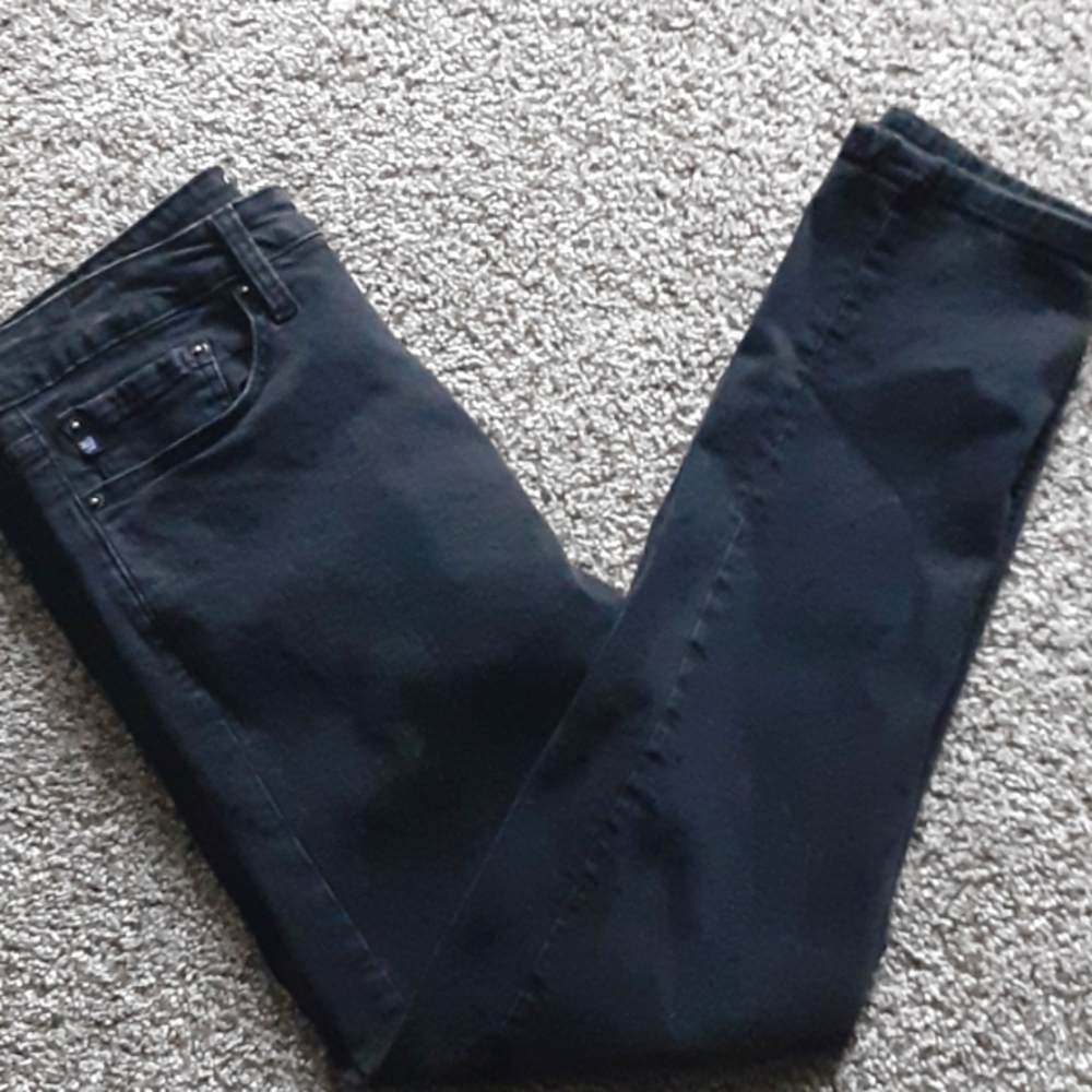 Athletic taper chaps jeans